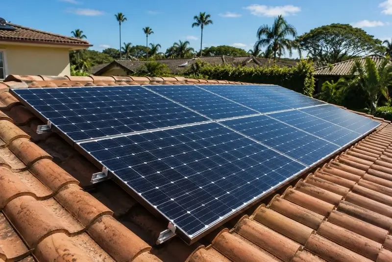 Installation de panneaux solaires à Corconne
